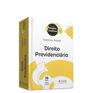 Capa do livro Sinopses Para Concursos - Direito Previdenciário (2024)