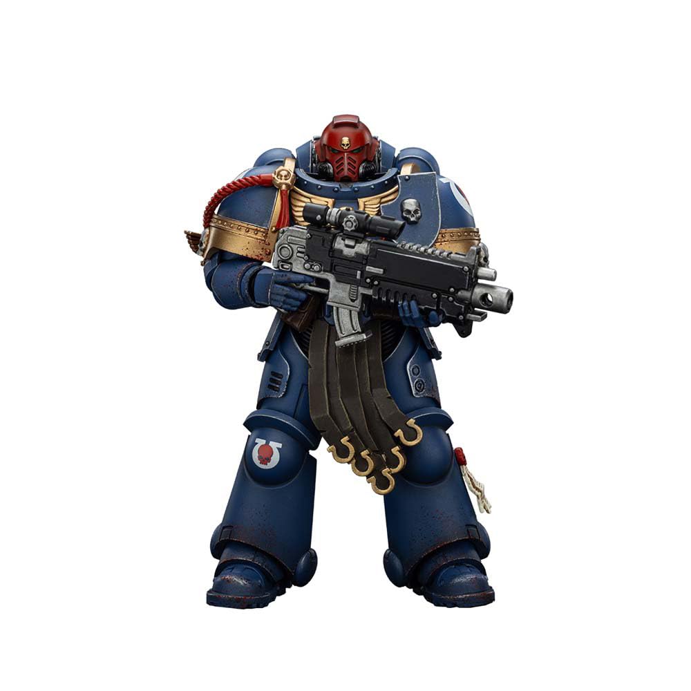 JOYTOY Warhammer 40k Space Marine 2, Ultramarines Sergeant Gadriel-Collectors Edition 1/18 Action Figure, Dedicated To You Who Love Collecting — image 1