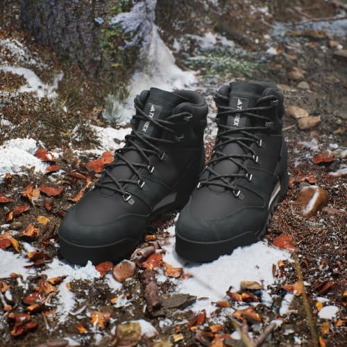 adidas Herren Terrex Snowpitch Cold.RDY Hiking Shoes, Core Black/Core Black/Orange, 44 2/3 EU – Ansicht 9