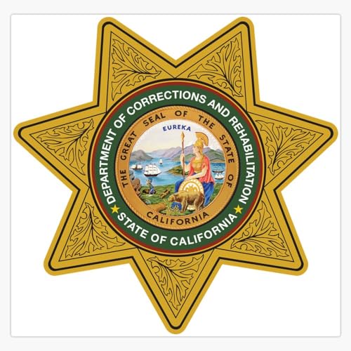 MAGNET CDCR Badge Magnetic Bumper Sticker 5