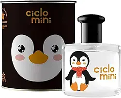 Ciclo Mini Colônia Infantil Pingucho, Deo Perfume em Lata para Meninos, 100ml