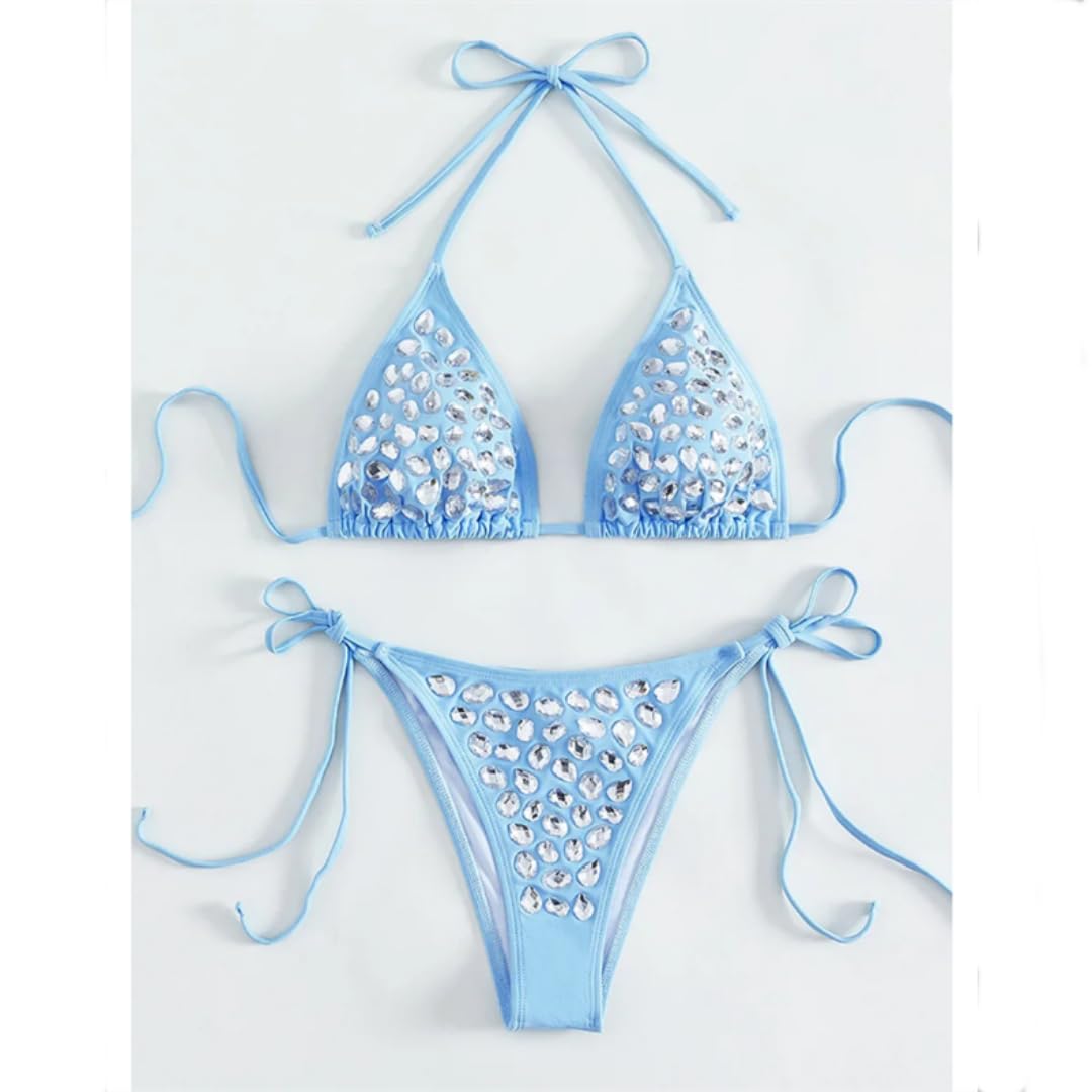 Bañador Mujer Bikini Sexy para Mujeres Traje De Baño Femenino Conjunto De Bikini De Dos Piezas Dama De Baño