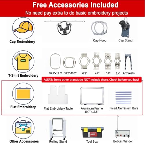 Professional Sewing Embroidery Machine