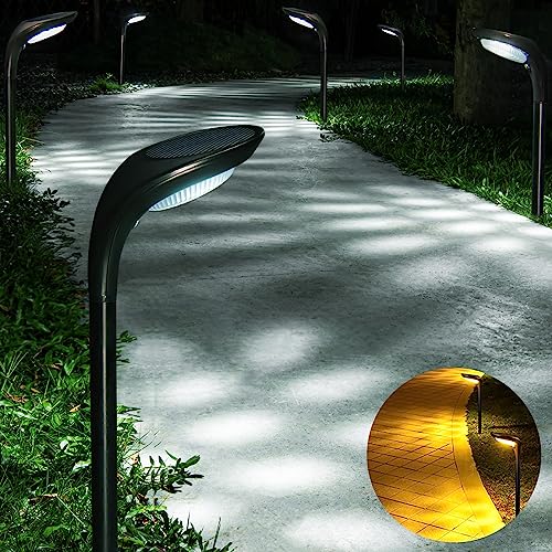 JSOT-Solar-Garden-Lights-6-Pack-Solar-Pathway-Lights-Path-Light-Solar-Lights-Outdoor-Waterproof-Landscape-Lighting-for-Outside-Yard-Backyard-Driveway-Walkway JSOT Solar Garden Lights 6 Pack Solar Pathway Lights Path Light Solar Lights Outdoor Waterproof Landscape Lighting for Outside Yard Backyard Driveway Walkway