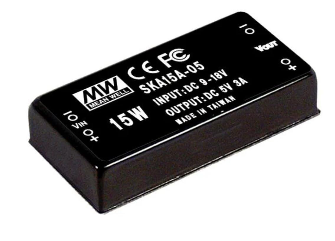 SKA15C-12,Isolated DC/DC Converters - Through Hole 15W 36-72Vin 12Vout/125-1250mA