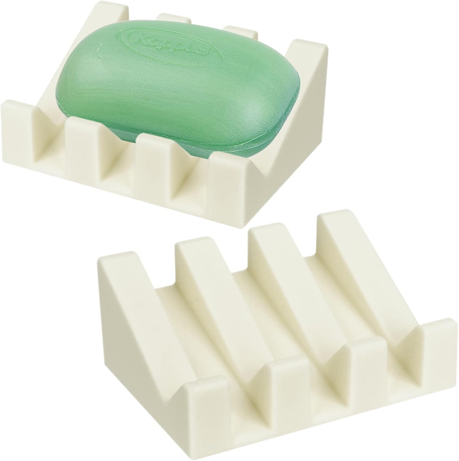 Silicone Soap Dish Self Draining Soap Dish Bar Soap Holder