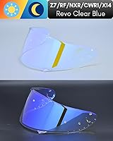 Vista 5 de Compatible con CWR-1 Z7 RF-1200 NXR X14 RF-SR - Protector de visera de casco de motocicleta, accesorios de repuesto para casco
