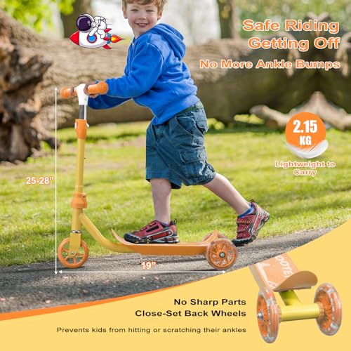 DEROFIT Kick Scooter for Ages 3-7