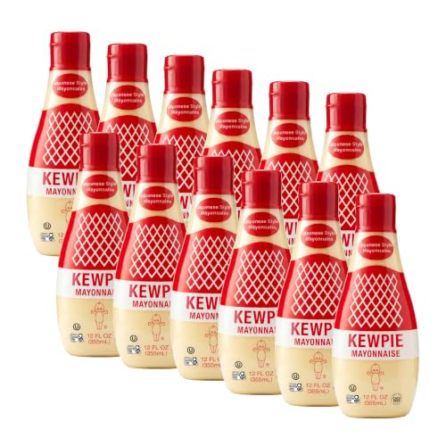 Image of Kewpie Mayonnaise Product of USA Japanese Style Cage Free Gluten Free 12oz (144 Fl Oz)