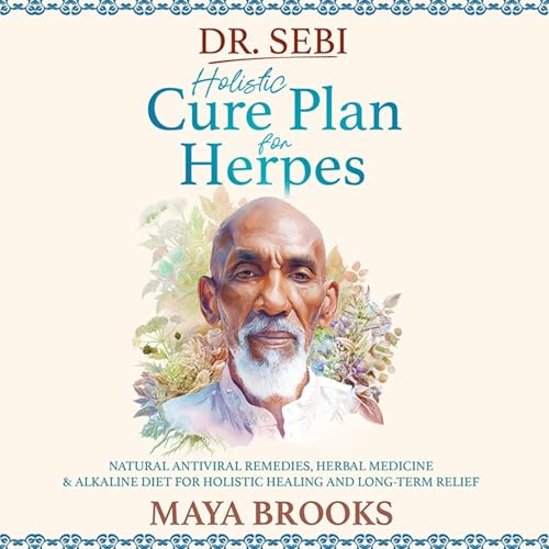 Dr. Sebi Holistic Cure Plan for Herpes Audiolibro Por Maya Brooks arte de portada