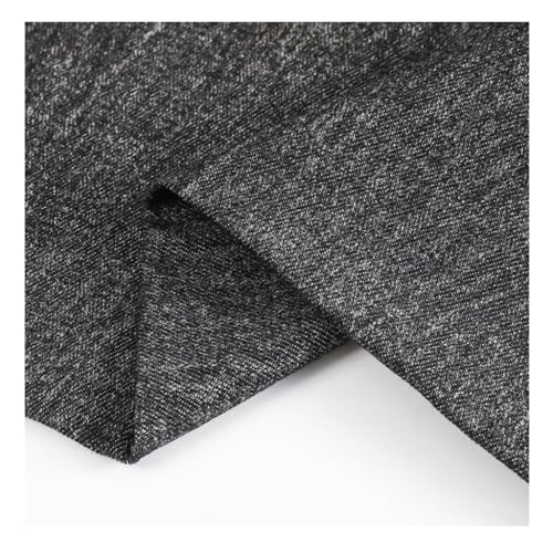 Tissu jean au mètre d'une largeur de 160 cm en pur coton bleu de haute tenue