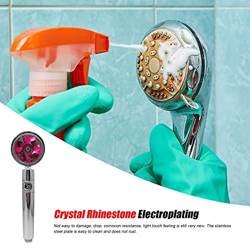 adgfd Douchekop, roestvrij stalen handdouche, hogedruk multicolor sproeier badkamer douche accessoires douchekop kan 360… - Image 7