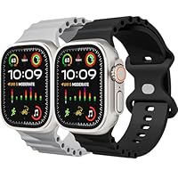 Apple - 【新品・箱なし】純正 アップルウォッチ49mm オーシャンバンド・ホワイト③ 価格.com - Apple Watch Ultra GPS+Cellularモデル 49mm MNHF3J
