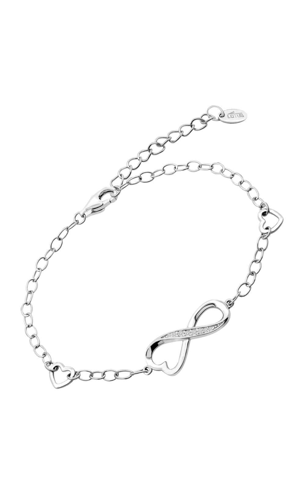 LOTUS SILVER Pulsera Plata Mujer LP3616-2/1 de Primera Ley 925 ml Infinito