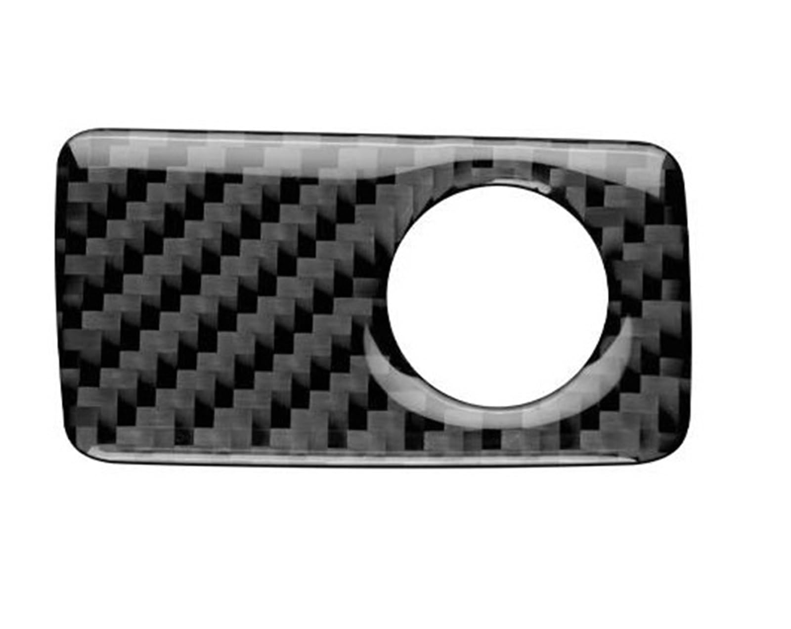 Ousduo For Rhd Black Carbon Real Soft Carbon Fiber Sticker For Kia For Stinger 2019 2020 2021 2022 2023 Lhd Rhd Car Co-Pilot Golve Box Interior Trim Interior Decal Trim(For Rhd Black Carbon)