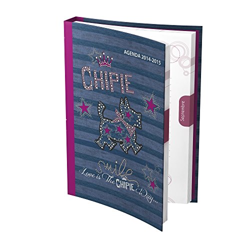 Télécharger Agenda CHIPIE Sept 2014/Sept 2015 Love is the chipie way 1 jour par page 12x17cm PDF