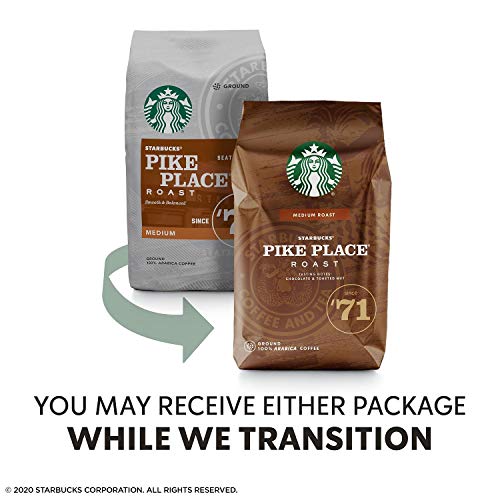 Image of Starbucks Pike Place Medium Roast Ground Coffee (40 oz.)