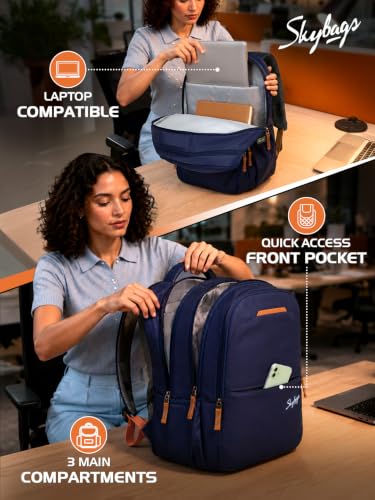 Image of Skybags Pace 30L Laptop Backpack (Upto 15.6 inch), 3 Compartments