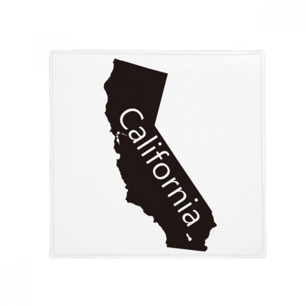 Carte de la Californie Tapis de Sol 80cm Multicolor : Une Idée Cadeau Originale pour la Maison