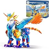 Sillbird Blumen Magische Wesen Bausatz für Kinder & Erwachsene, Kreatives Deko-Set für Wohnzimmer & Büro, Weihnachten & Geburtstag für Tier- & Pflanzenliebhaber, ab 10 Jahren (1212 Teile)