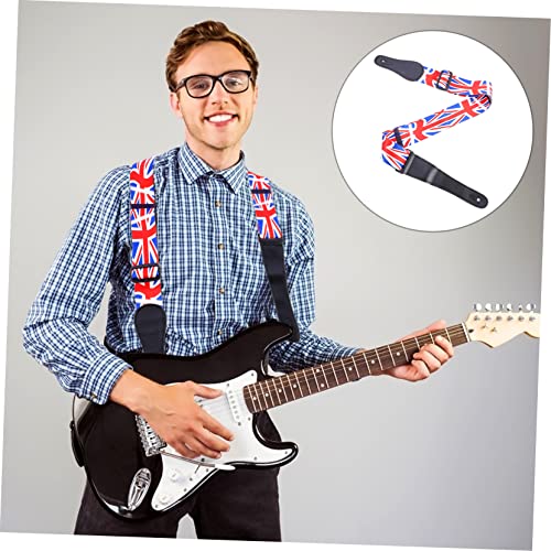 NUSITOU 1Pc Sangle De Guitare Accessoires De Guitare Électrique Mode Ceinture Portable Guitare Électrique Sangle De Guitare Basse Électrique Sangle De Guitare Personnalisé Sangles De - Les Beatles, Paul McCartney, John Lennon, RIngo Starr, George Harrison NUSITOU 1Pc Sangle De Guitare Accessoires De Guitare Électrique Mode Ceinture Portable Guitare Électrique Sangle De Guitare Basse Électrique Sangle De Guitare Personnalisé Sangles De – Image 3