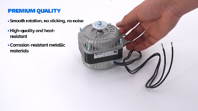 YZF18-25 Fan AC Motor 120V 18W 1.01A 60Hz Shaded Pole Condenser