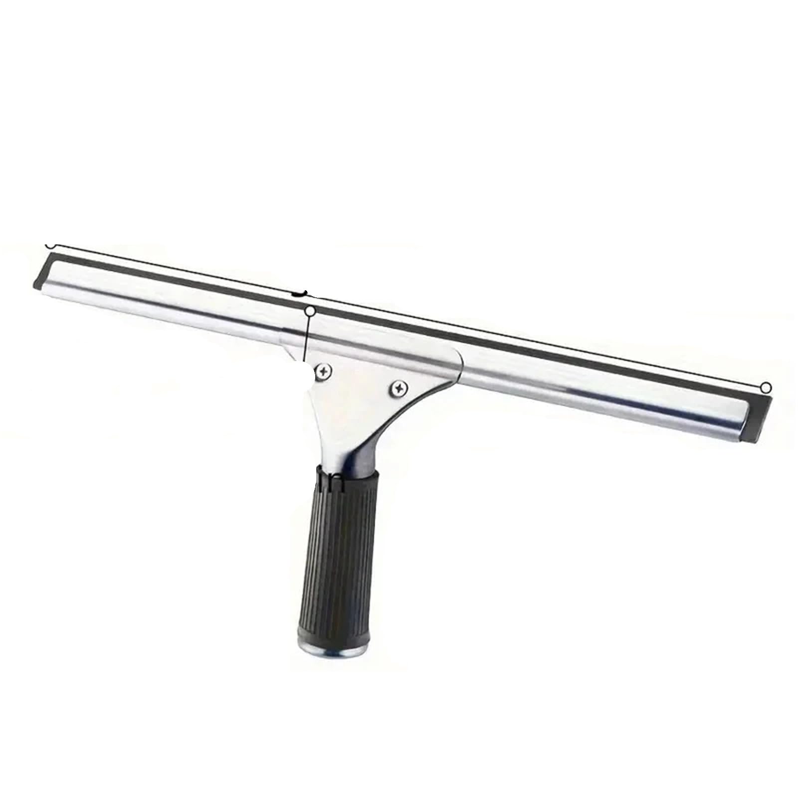 Shower Squeegee For Glass Doors Household Bathroom Wiper - Multi-Surface Scraper For Glass Windows Walls & Floor Housekeeping Cleaning Tool