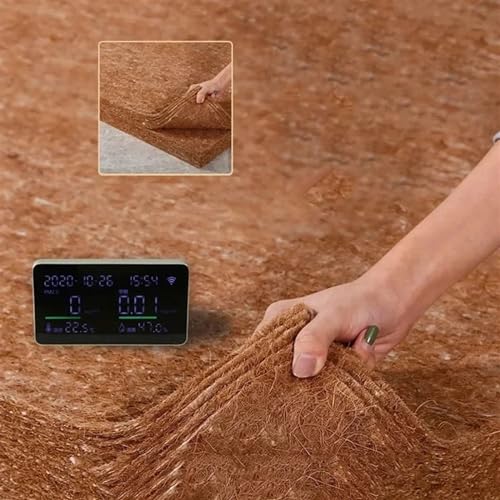 Generic DFAGDFFKK-BLACK-180X200X5CM Queen Mattress Topper, Foldable Mattress,Green Pure Natural Coconut Palm Hard Mattress, 1.18/2.36/3.15In Thick 3E Coir Filling thumb #5