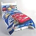 Disney Pixar Cars 2 "Track Burning Action" Twin Bed Microfiber Comforter
