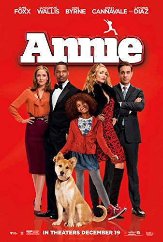 ANNIE (2014) Original Authentic Movie Poster 27x40 - Double-Sided - Rolled - Quvenzhane Wallis - Jamie Foxx - Rose Byrne - Cameron Diaz