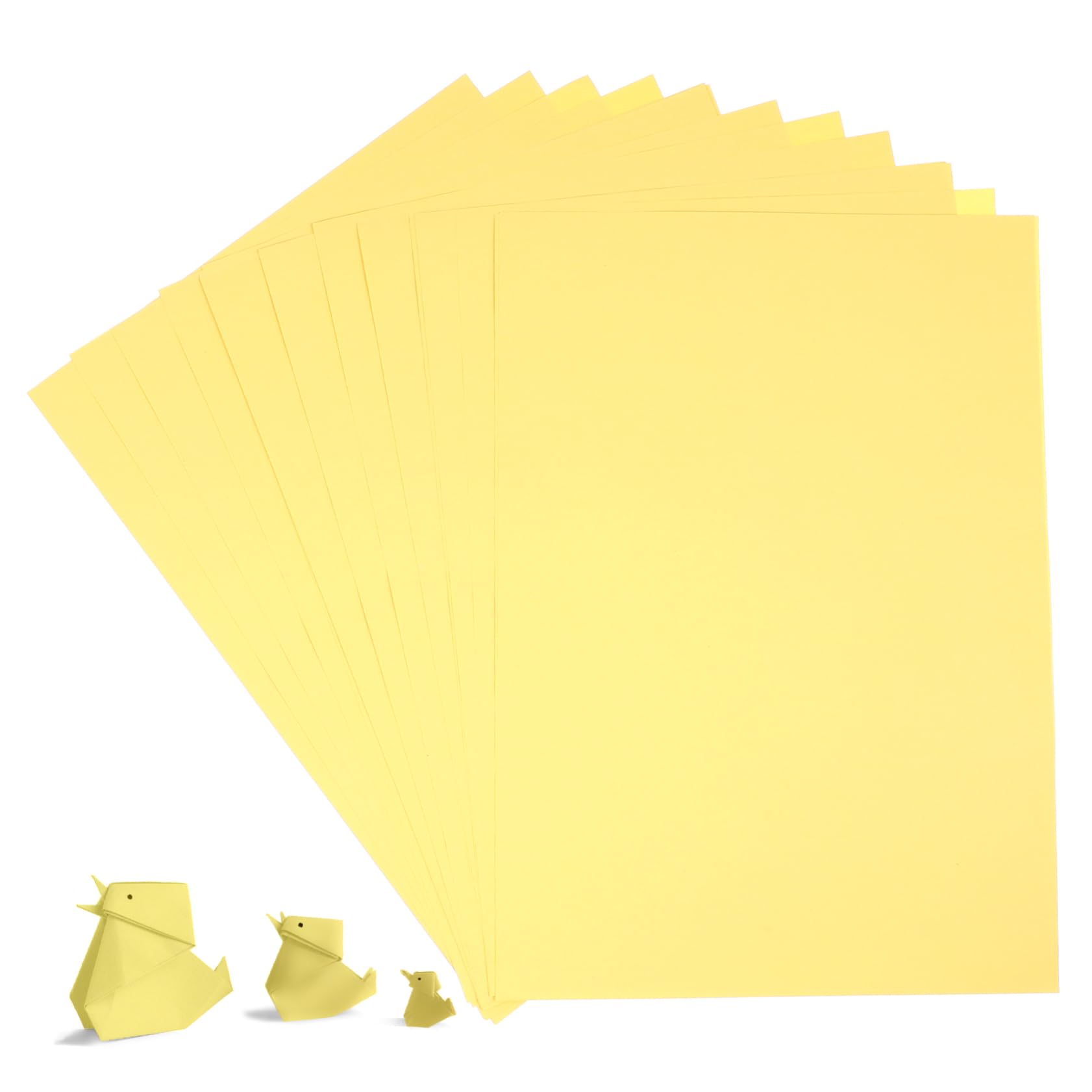 Light Yellow Paper A4 , Printer Paper, Multipurpose, Paper 8.27x11.69 Inch  White, White... Yellow Copy Paper