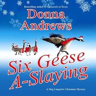 Six Geese a-Slaying Audiolibro Por Donna Andrews arte de portada
