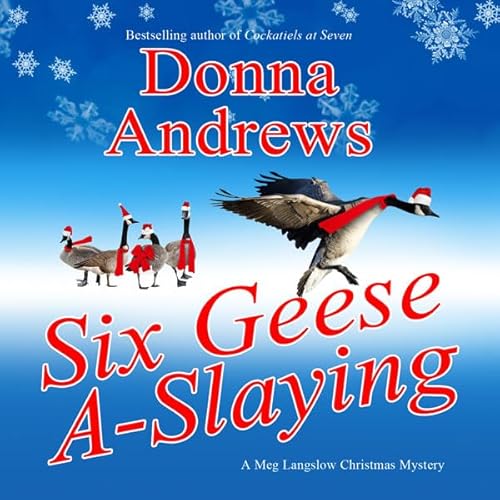 Six Geese a-Slaying Audiolivro Por Donna Andrews capa