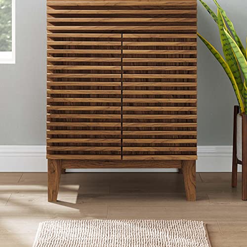 Modway Render 23.5" Bathroom Vanity In Walnut (Sink Basin Not Included) #TOP2