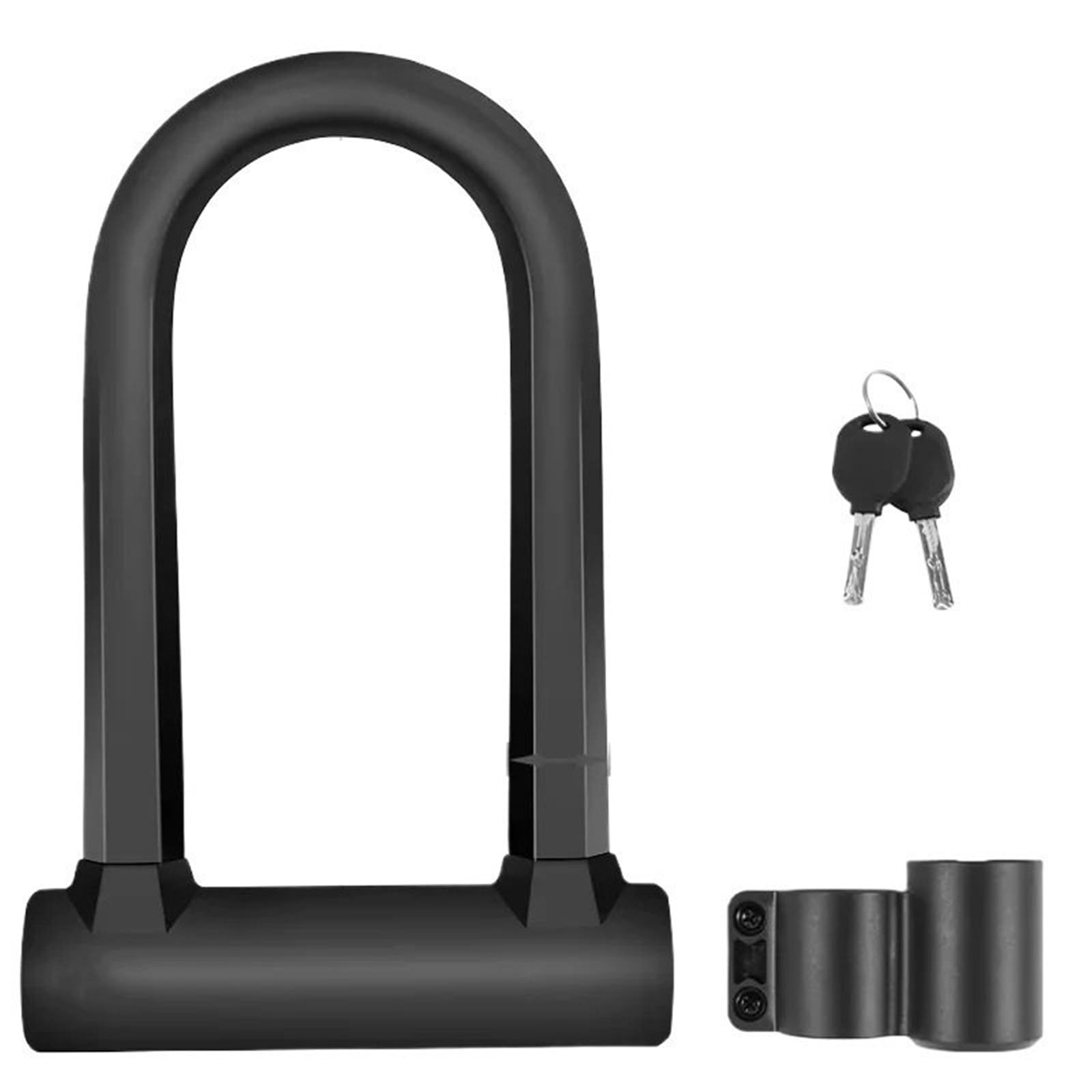 Motorcycle Handlebar Lock Alloy Steel U Lock Portable MTB Road Motorcycle Strength Anti-Theft Safety Padlock Motorbike Lock Security(059 Enhanced Type)