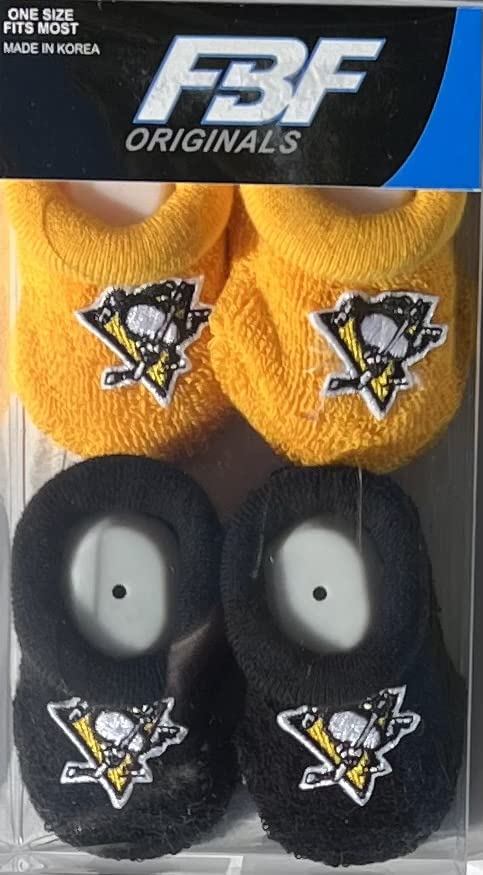 Image of FBF - NHL Infant Bootie Socks 0-12 Months - 2 Pack
