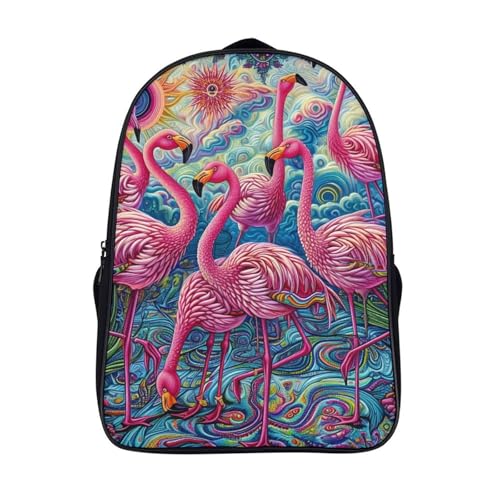 Mochila de flamenco para preescolar como regalo original de cumpleaños infantil