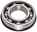 Peer Bearing 6305-NR Radial Bearings, 6300 Series, 25 mm ID, 62 mm OD, 17 mm Width, Open with Snap Ring