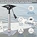CLLOMAGY Adjustable Boat Seat Pedestal Base Mount Kit with Lock in 3/4