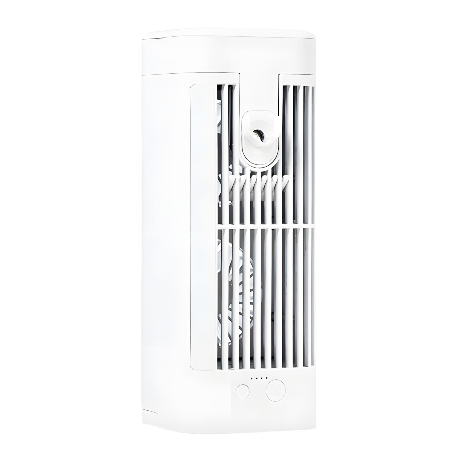 OSNIYAW Compact Evaporative Cooling Gadget with 3600mAh Power Supply and Easy Refill Structure for Rapid Cooling Effect Top Fill Water Fan