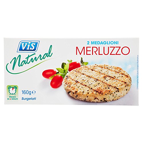 Vis Medaglioni di Merluzzo, 160 g (Surgelato)