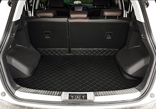 Auto Mall All Weather Cargo Liner Compatible With For Trunk Mats Compatible With 2019-2021 Volkswagen Touareg, 3D Full Coverage Protection (Black) #TOP1