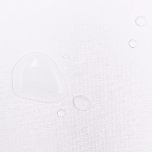 Miniatura 4 de Revestimiento de estante blanco autoadhesivo color sólido cajón gabinete línea papel organizador espacio de trabajo 118 x 17.7 pulgadas