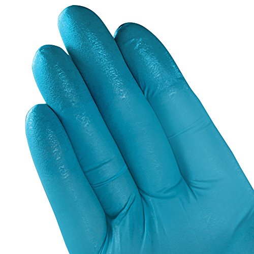Image of Kleenguard G10 Blue Nitrile Gloves (57371), Small (Sml.), Powder-Free, 6 Mil, Ambidextrous, Thin Mil, 100 Gloves / Box, 10 Boxes / Case