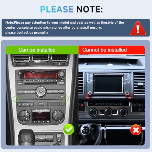 Car Radio for Chevrolet Chevy Silverado Impala Tahoe GMC Sierra Yukon [2+64G],Android Wireless CarPlay Android Auto BT GPS Touch Screen,8” IPS Screen Backup Camera for Chevy Silverado 07-14 Car Stereo by METEESER - Used condition - Image 6