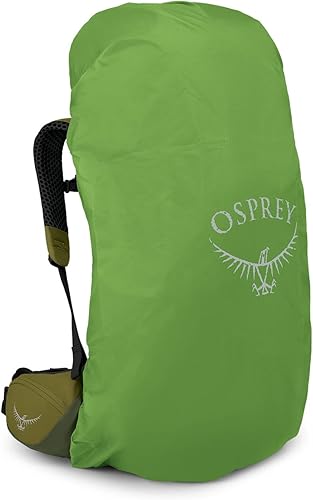 Miniatura 4 de Osprey Atmos AG LT 50L Mochila de mochilero para hombre, Scenic ValleyVerde Peppercorn, LXL