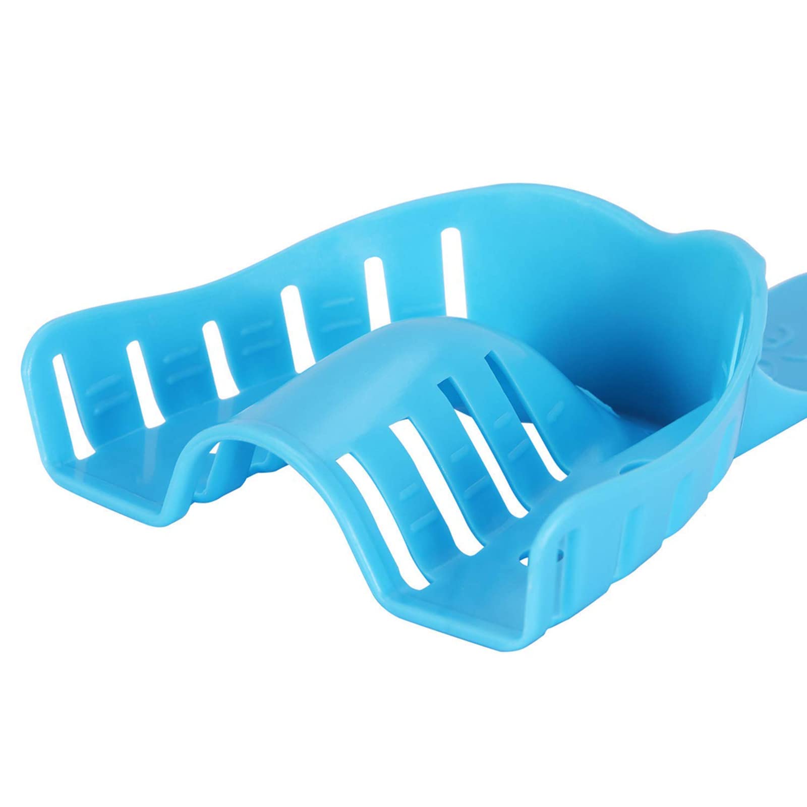 10x vassoi per impronte dentali monouso vassoi perforati per autoclave Strumento accessorio dentale Sbiancamento dei denti Forniture per dentisti 10 pezzi porta denti vassoi per impronte dentali in