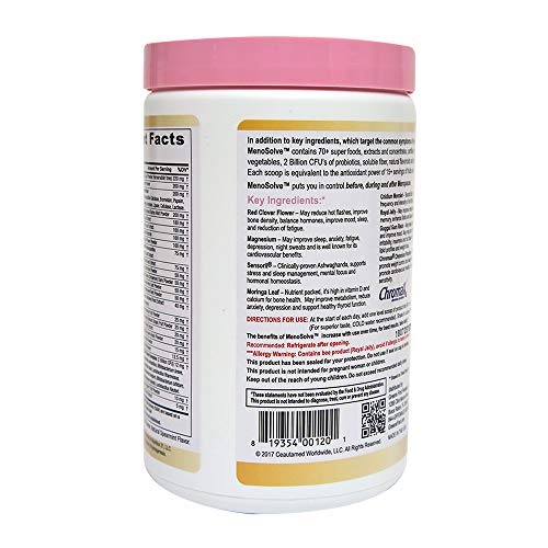Greens First Female Menosolve Plus Probiotics, Natural Relief For Menopause, 30 Servings, 10.15 Oz #TOP3