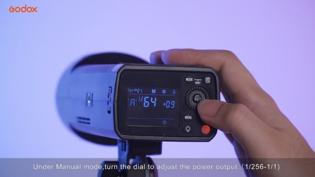 Godox AD200Pro Pocket Flash 200W TTL Con Xpro-C – Testina Intercambiabile, HSS 1/8000s E Wireless 2.4G - 4