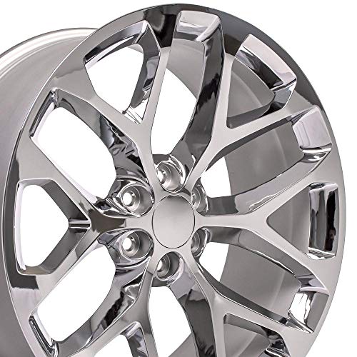 OE Wheels CV98 24x10 Chrome Replica